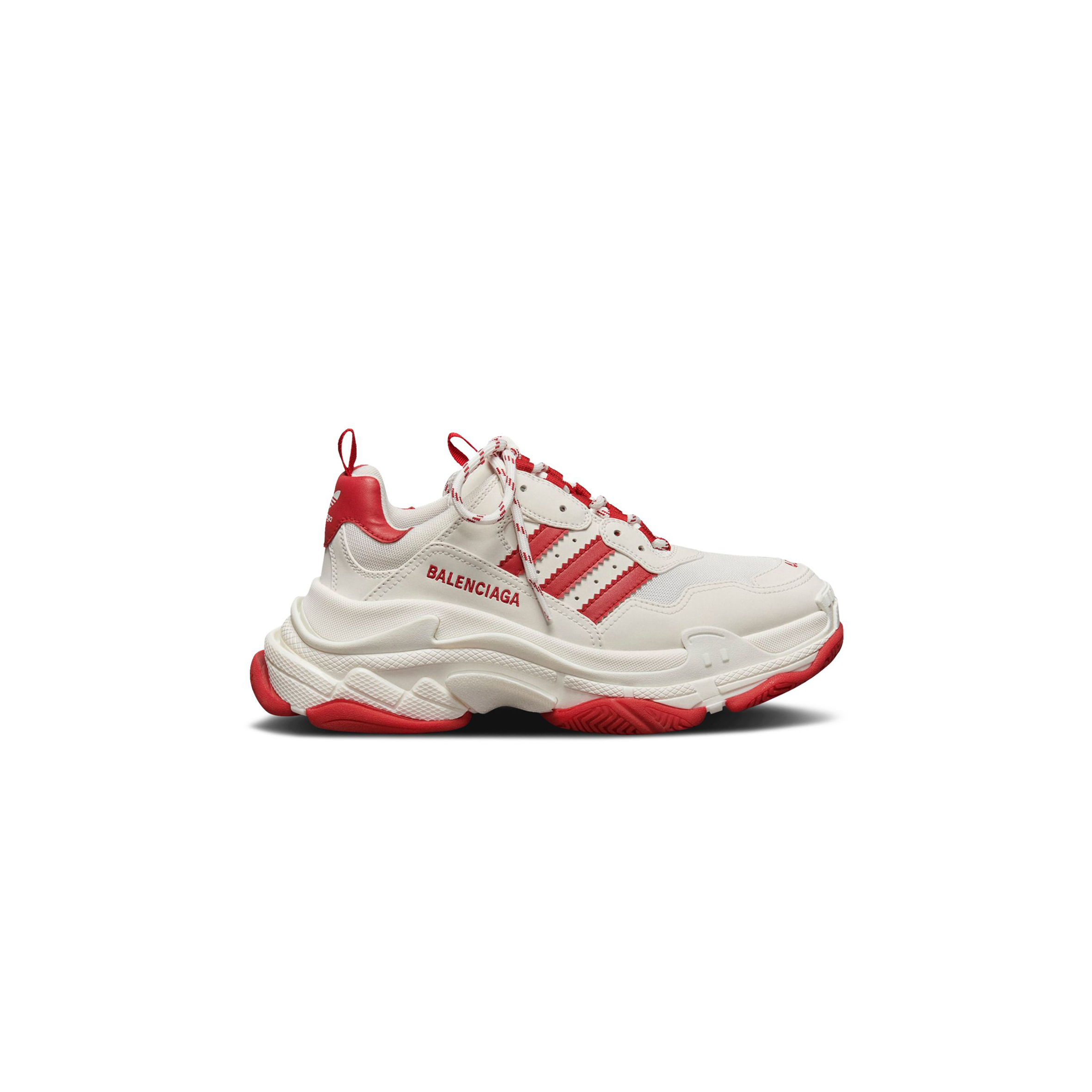 BALENCIAGA X ADIDAS TRIPLE SWHITE RED 710021W2RBCC